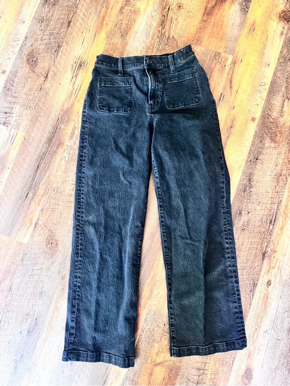 Madewell Wide Leg Denim Jeans